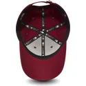 rote-kardinale-verstellbare-gebogene-kappe-9forty-essential-der-new-york-yankees-mlb-von-new-era