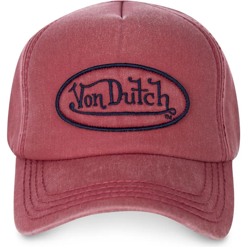 mutzen-gebogen-rot-verstellbares-band-von-von-dutch mutzen-gebogen-rot-verstellbares-band-von-von-dutch