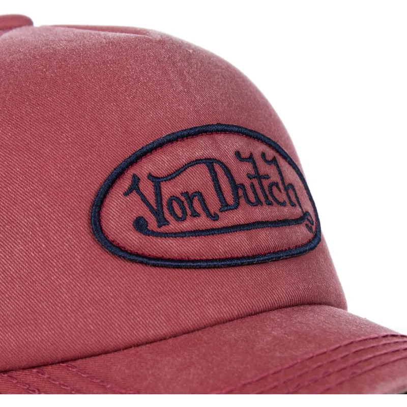 mutzen-gebogen-rot-verstellbares-band-von-von-dutch mutzen-gebogen-rot-verstellbares-band-von-von-dutch