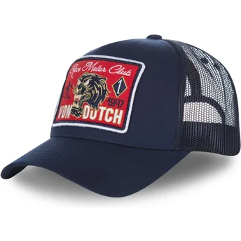 Mützen gebogen marineblau snapback FAMOUS2 von Von Dutch
