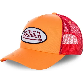 Mützen gebogen orange snapback FRESH03 von Von Dutch
