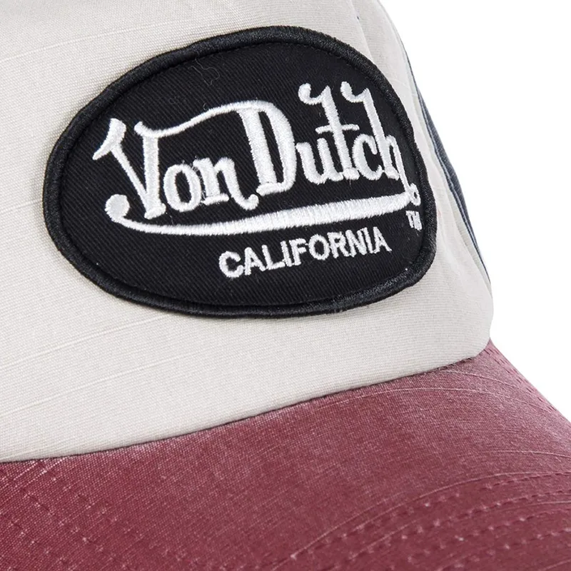weisse-blaue-und-rote-verstellbare-curved-cap-jackbwr-von-von-dutch weisse-blaue-und-rote-verstellbare-curved-cap-jackbwr-von-von-dutch