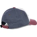 weisse-blaue-und-rote-verstellbare-curved-cap-jackbwr-von-von-dutch