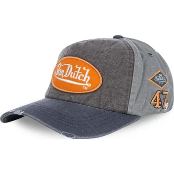 Mützen gebogen grau verstellbares band JACKGM von Von Dutch