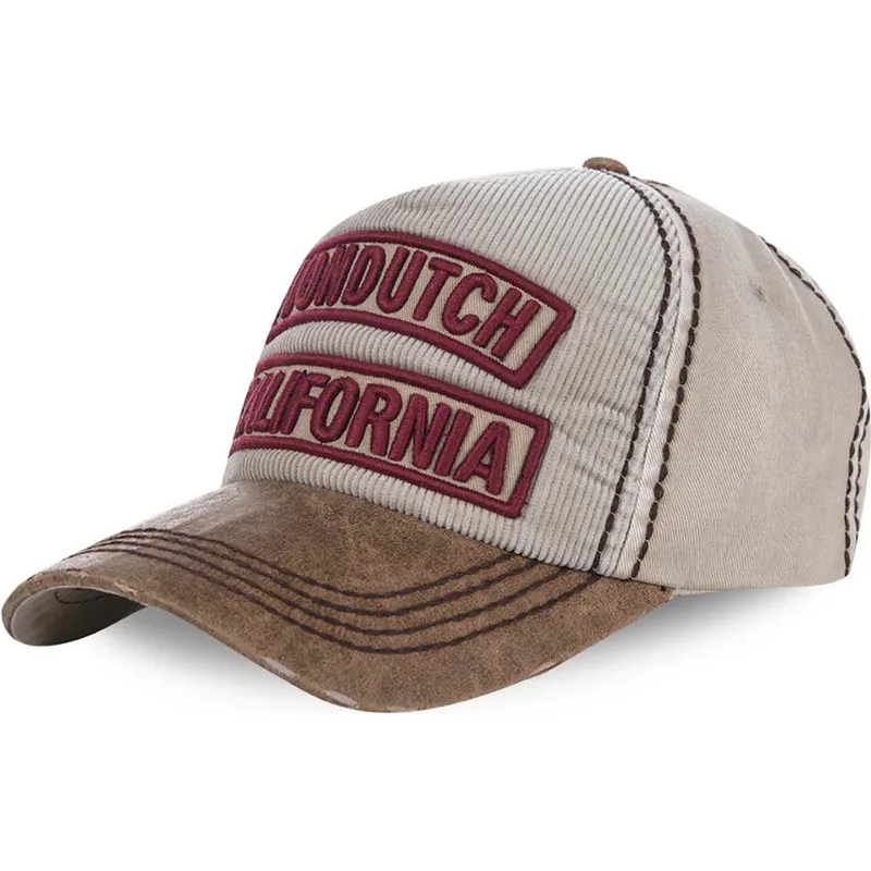 mutzen-gebogen-beige-verstellbares-band-von-von-dutch mutzen-gebogen-beige-verstellbares-band-von-von-dutch