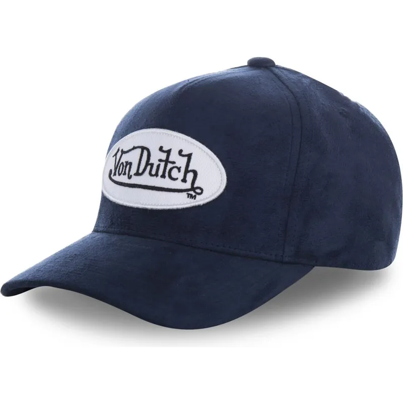 mutzen-gebogen-marineblau-verstellbares-band-von-von-dutch mutzen-gebogen-marineblau-verstellbares-band-von-von-dutch