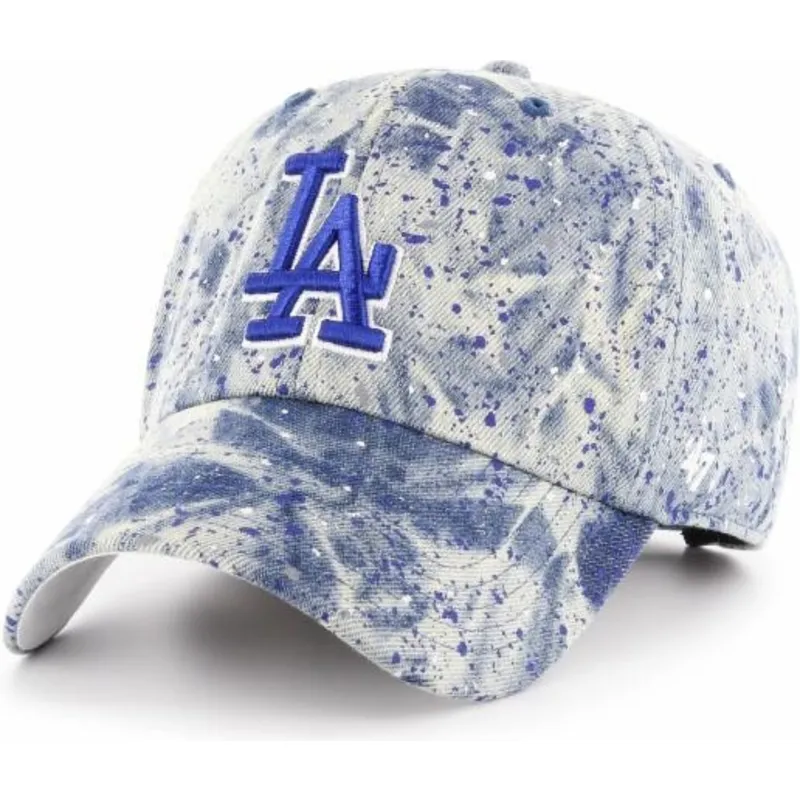 mutzen-gebogen-blau-verstellbares-band-der-los-angeles-dodgers-mlb-von-47-brand