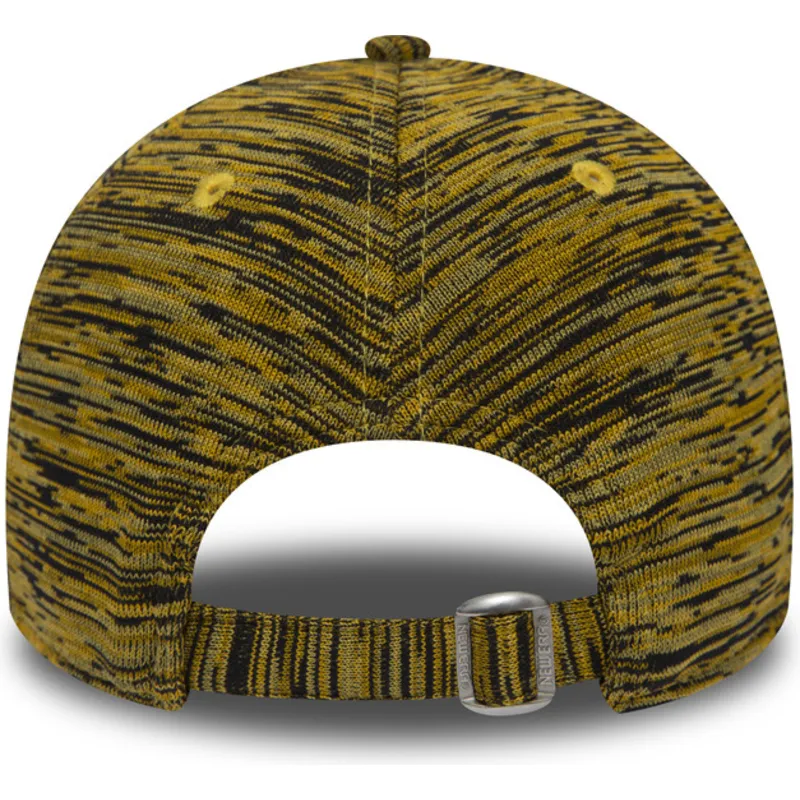 mutzen-gebogen-gelb-verstellbares-band-9forty-negro-der-new-york-yankees-mlb-von-new-era