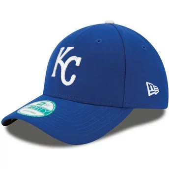 Casquette courbée bleue ajustable 9FORTY The League Kansas City Royals MLB New Era