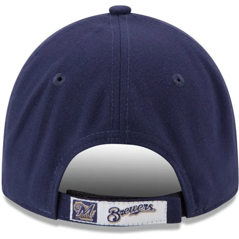 mutzen-gebogen-marineblau-verstellbares-band-9forty-the-league-der-milwaukee-brewers-mlb-von-new-era mutzen-gebogen-marineblau-verstellbares-band-9forty-the-league-der-milwaukee-brewers-mlb-von-new-era