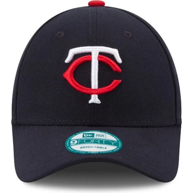 mutzen-gebogen-marineblau-verstellbares-band-9forty-the-league-der-minnesota-twins-mlb-von-new-era mutzen-gebogen-marineblau-verstellbares-band-9forty-the-league-der-minnesota-twins-mlb-von-new-era