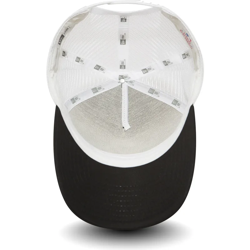 schwarze-trucker-kappe-clean-a-frame-2-der-new-york-yankees-mlb-von-new-era