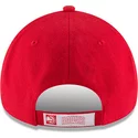 casquette-courbee-rouge-ajustable-9forty-the-league-atlanta-hawks-nba-new-era