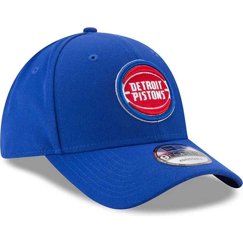 blaue-verstellbare-curved-cap-9forty-the-league-der-detroit-pistons-nba-von-new-era blaue-verstellbare-curved-cap-9forty-the-league-der-detroit-pistons-nba-von-new-era