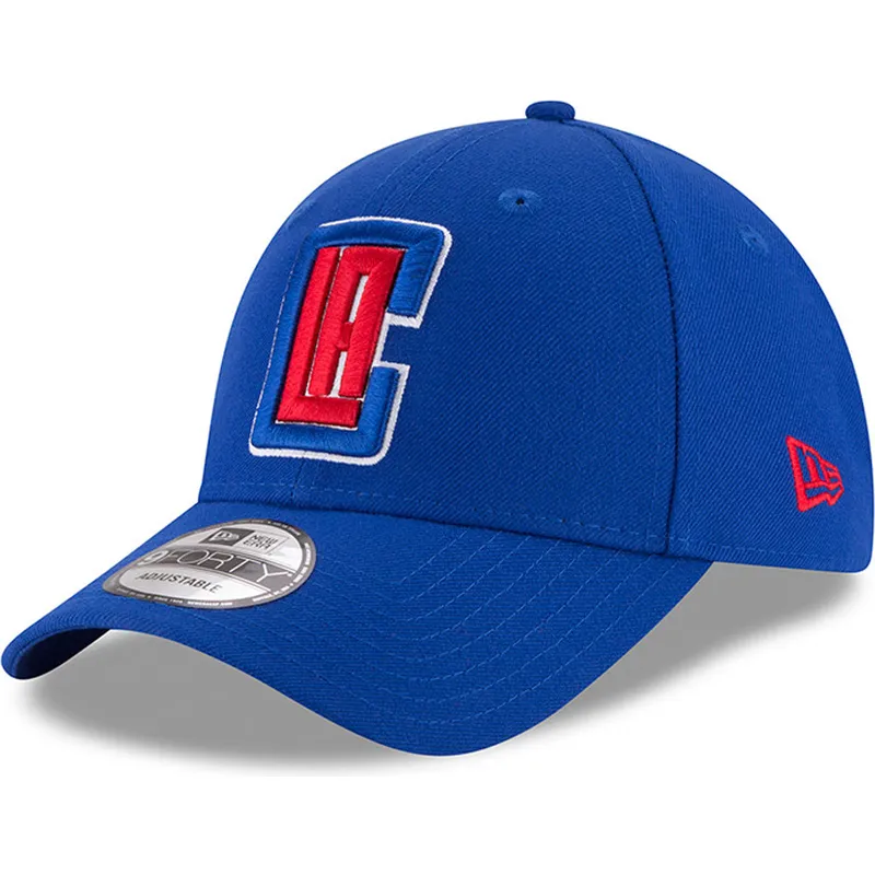 mutzen-gebogen-blau-verstellbares-band-9forty-the-league-der-los-angeles-clippers-nba-von-new-era