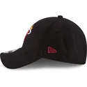 schwarze-verstellbare-curved-cap-9forty-the-league-der-miami-heat-nba-von-new-era