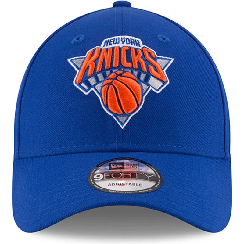 blaue-verstellbare-curved-cap-9forty-the-league-der-new-york-knicks-nba-von-new-era blaue-verstellbare-curved-cap-9forty-the-league-der-new-york-knicks-nba-von-new-era