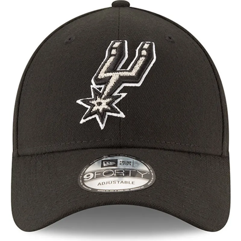 schwarze-verstellbare-curved-cap-9forty-the-league-der-san-antonio-spurs-nba-von-new-era schwarze-verstellbare-curved-cap-9forty-the-league-der-san-antonio-spurs-nba-von-new-era