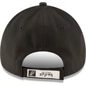 schwarze-verstellbare-curved-cap-9forty-the-league-der-san-antonio-spurs-nba-von-new-era
