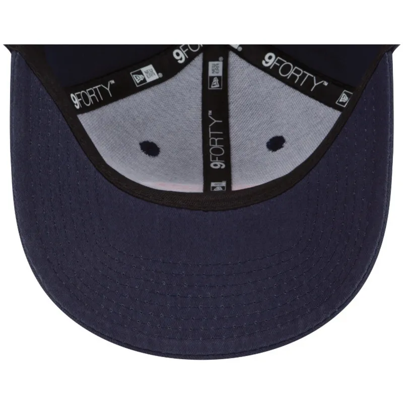 marineblaue-verstellbare-curved-cap-9forty-the-league-der-chicago-bears-nfl-von-new-era