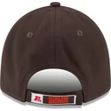 casquette-courbee-marron-ajustable-9forty-the-league-cleveland-browns-nfl-new-era