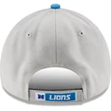 casquette-courbee-grise-et-bleue-ajustable-9forty-the-league-detroit-lions-nfl-new-era