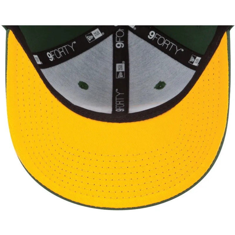 grune-verstellbare-curved-cap-9forty-the-league-der-green-bay-packers-nfl-von-new-era grune-verstellbare-curved-cap-9forty-the-league-der-green-bay-packers-nfl-von-new-era