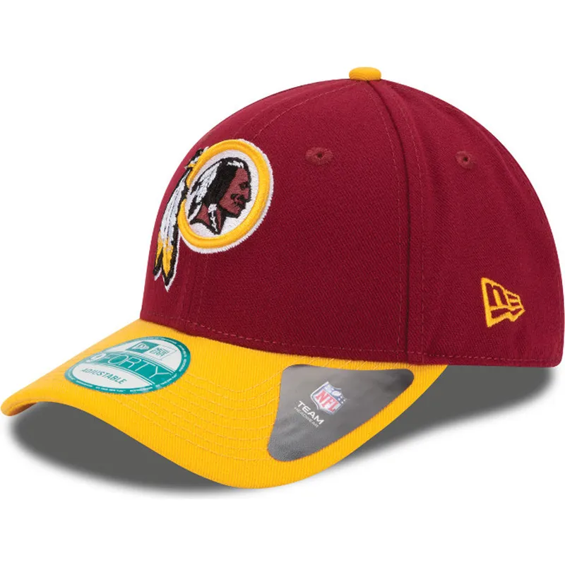 mutzen-gebogen-rot-verstellbares-band-9forty-the-league-der-washington-commanders-nfl-von-new-era mutzen-gebogen-rot-verstellbares-band-9forty-the-league-der-washington-commanders-nfl-von-new-era