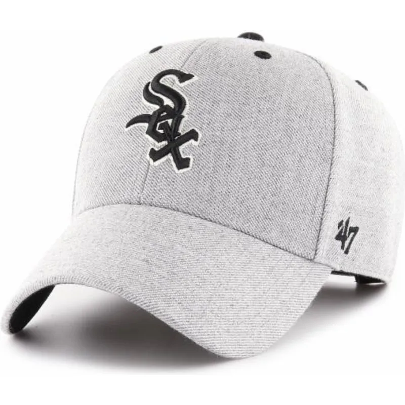 mutzen-gebogen-grau-verstellbares-band-der-chicago-white-sox-mlb-von-47-brand