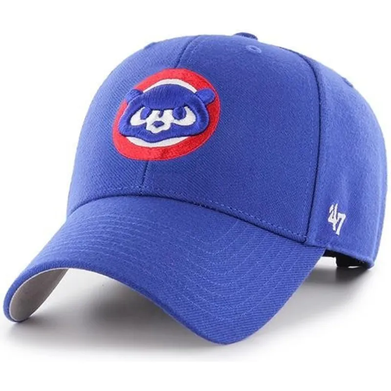mutzen-gebogen-blau-verstellbares-band-clasico-der-chicago-cubs-mlb-von-47-brand mutzen-gebogen-blau-verstellbares-band-clasico-der-chicago-cubs-mlb-von-47-brand