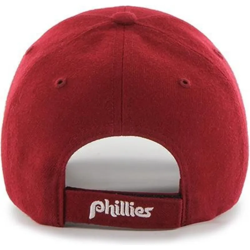 mutzen-gebogen-rot-verstellbares-band-clasico-der-philadelphia-phillies-mlb-von-47-brand mutzen-gebogen-rot-verstellbares-band-clasico-der-philadelphia-phillies-mlb-von-47-brand
