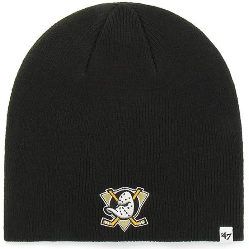 mutzen-schwarz-der-anaheim-ducks-nhl-von-47-brand