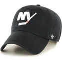 mutzen-gebogen-schwarz-verstellbares-band-der-new-york-islanders-nhl-von-47-brand