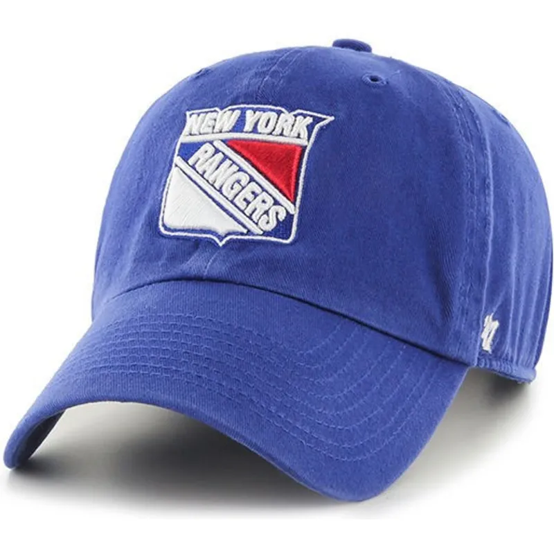mutzen-gebogen-blau-verstellbares-band-der-new-york-rangers-nhl-von-47-brand mutzen-gebogen-blau-verstellbares-band-der-new-york-rangers-nhl-von-47-brand