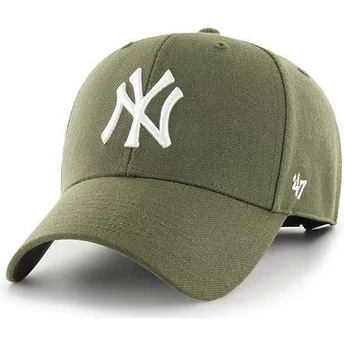 Casquette courbée marron New York Yankees MLB MVP 47 Brand