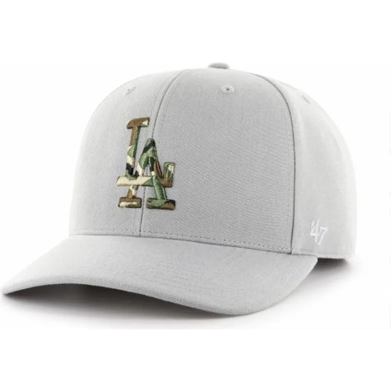 mutzen-gebogen-grau-verstellbares-band-camuflaje-der-los-angeles-dodgers-mlb-von-47-brand