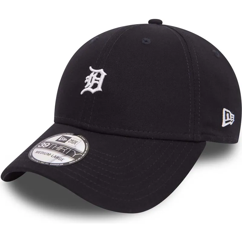 mutzen-gebogen-schwarz-angepasst-39thirty-mini-der-detroit-tigers-mlb-von-new-era