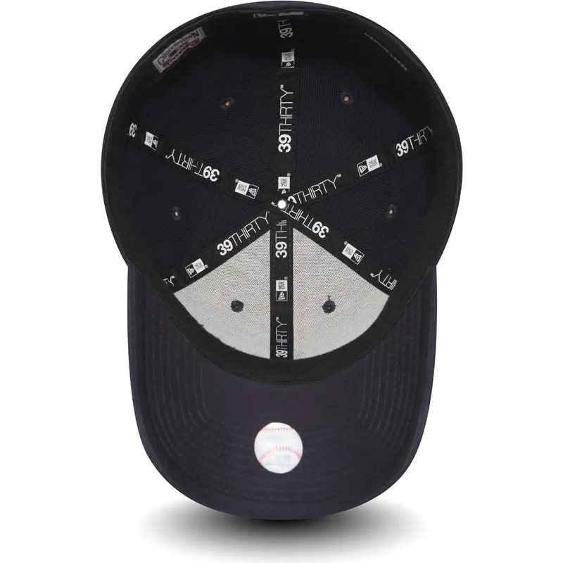 mutzen-gebogen-marineblau-angepasst-39thirty-club-coop-der-new-york-yankees-mlb-von-new-era