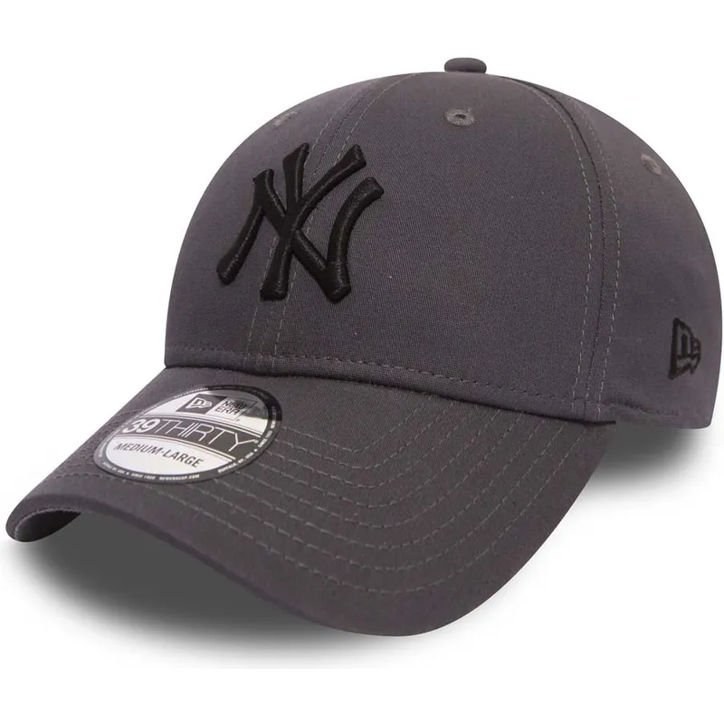 mutzen-gebogen-stein-angepasst-negro-39thirty-league-essential-der-new-york-yankees-mlb-von-new-era
