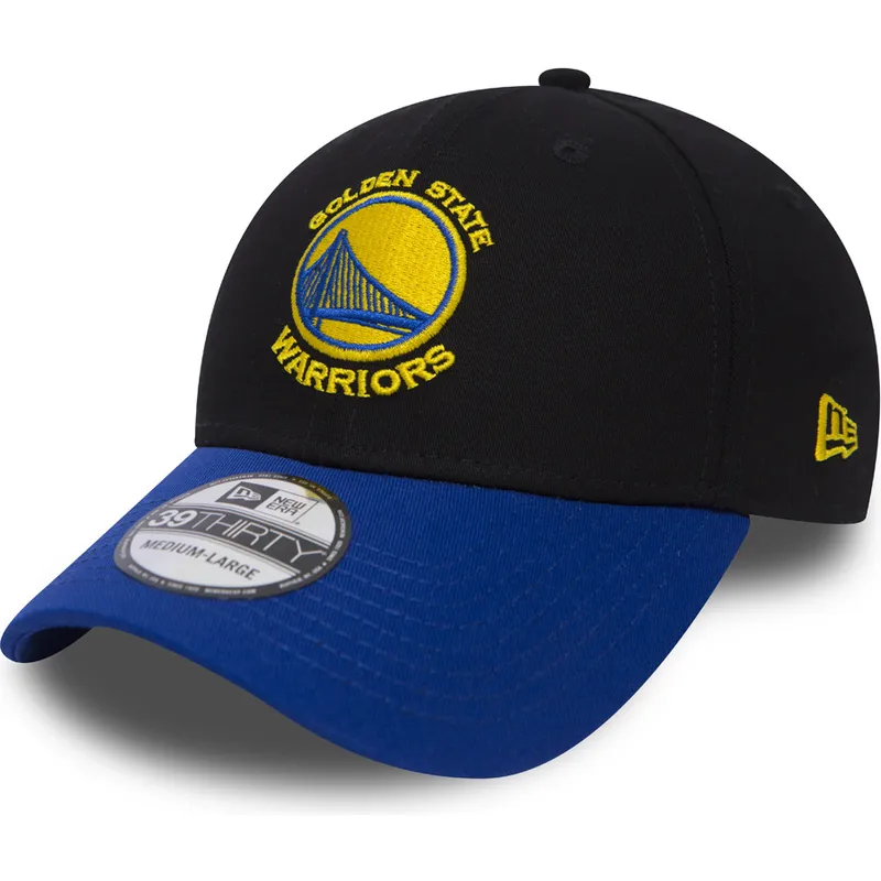 mutzen-gebogen-schwarz-angepasst-39thirty-black-base-der-golden-state-warriors-nba-von-new-era