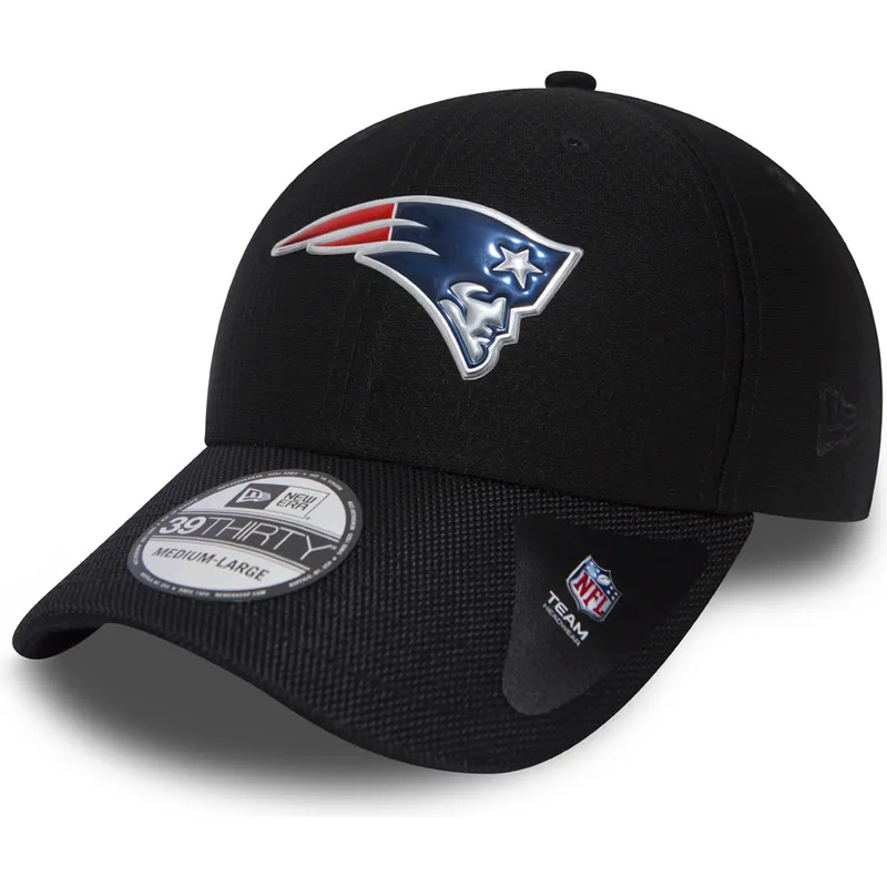 mutzen-gebogen-marineblau-angepasst-39thirty-black-coll-der-new-england-patriots-nfl-von-new-era