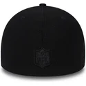 casquette-courbee-bleue-marine-ajustee-39thirty-black-coll-new-england-patriots-nfl-new-era