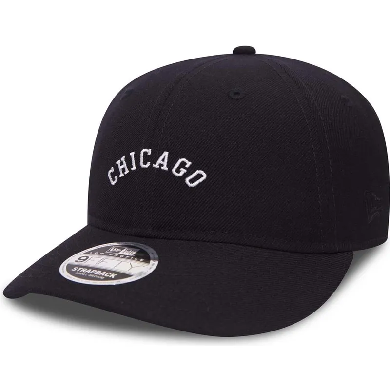mutzen-gebogen-marineblau-verstellbares-band-9fifty-low-profile-city-series-der-chicago-white-sox-mlb-von-new-era mutzen-gebogen-marineblau-verstellbares-band-9fifty-low-profile-city-series-der-chicago-white-sox-mlb-von-new-era