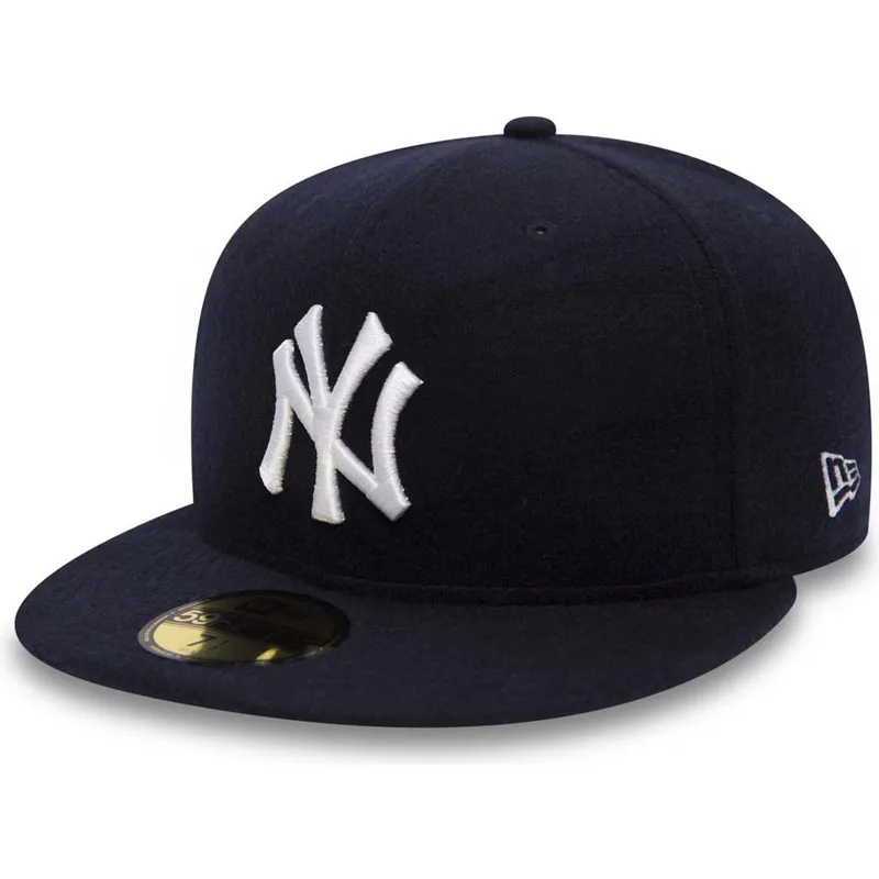 mutzen-flach-marineblau-angepasst-59fifty-camel-hair-der-new-york-yankees-mlb-von-new-era