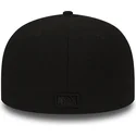 mutzen-flach-schwarz-angepasst-59fifty-night-time-der-new-york-yankees-mlb-von-new-era