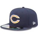 mutzen-flach-marineblau-angepasst-59fifty-on-field-der-chicago-bears-nfl-von-new-era