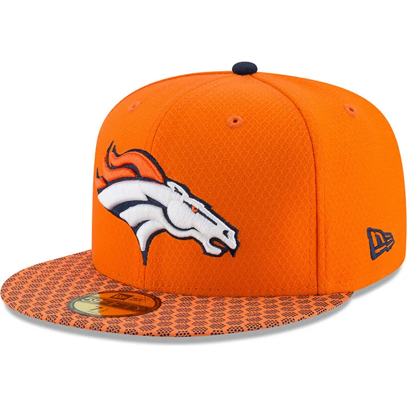 mutzen-flach-orange-angepasst-59fifty-sideline-der-denver-broncos-nfl-von-new-era mutzen-flach-orange-angepasst-59fifty-sideline-der-denver-broncos-nfl-von-new-era