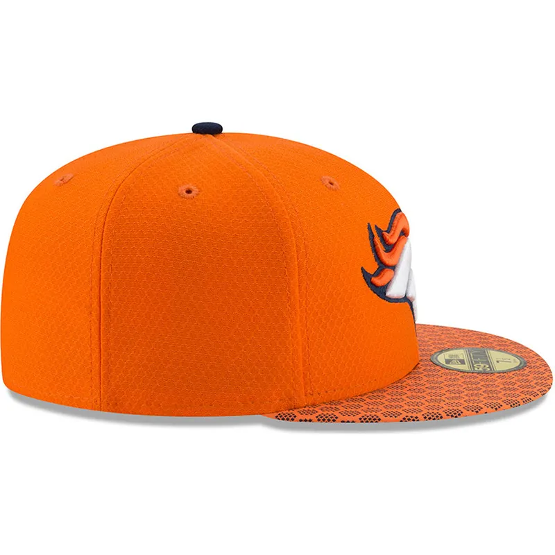mutzen-flach-orange-angepasst-59fifty-sideline-der-denver-broncos-nfl-von-new-era mutzen-flach-orange-angepasst-59fifty-sideline-der-denver-broncos-nfl-von-new-era