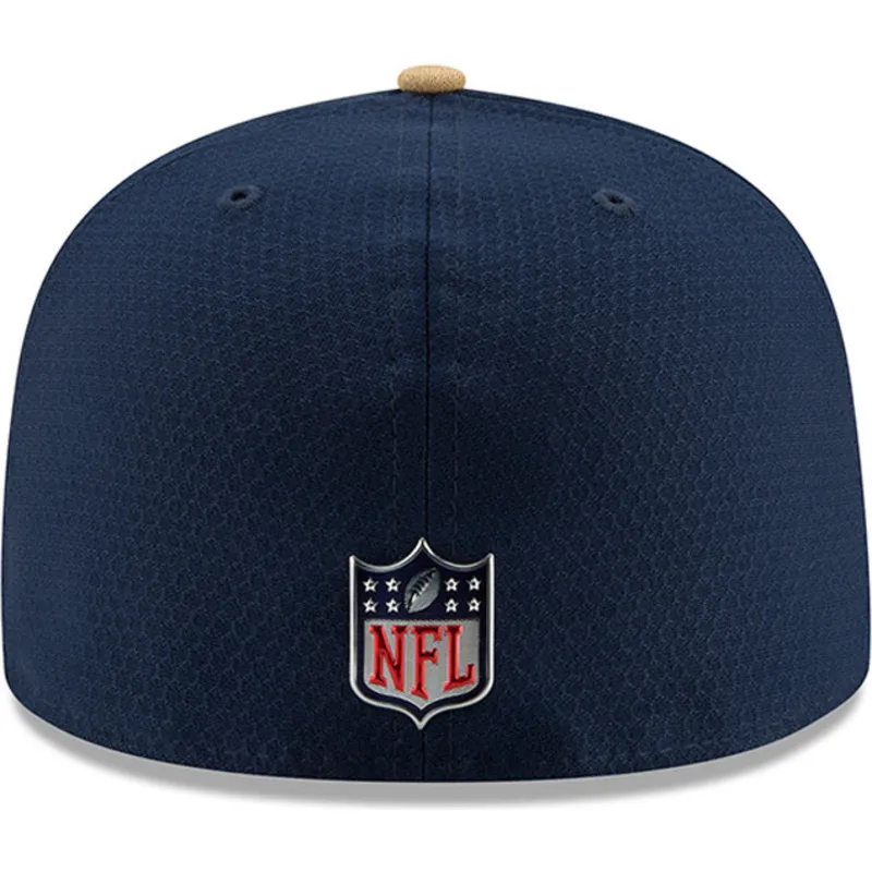 mutzen-flach-blau-angepasst-59fifty-sideline-der-los-angeles-rams-nfl-von-new-era