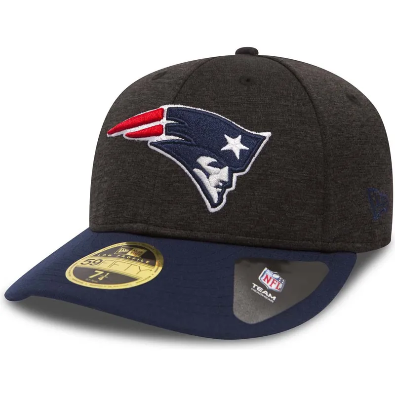 mutzen-gebogen-stein-angepasst-59fifty-low-profile-shadow-tech-der-new-england-patriots-nfl-von-new-era